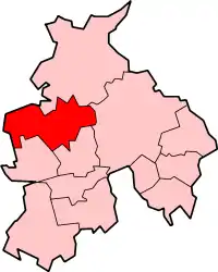 Shown within non-metropolitan Lancashire