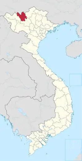 Lào Cai province in Vietnam