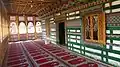 Balcony of the 700 years old Chaqchan Gonma (Mosque) in Khaplum