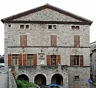 Town hall of Largentière.