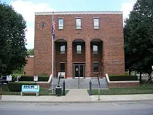 Lee County courthouse in Beattyville