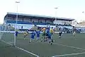 Harrison Park, home of Leek Town F.C.