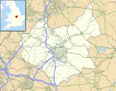 Coalville is located in Leicestershire