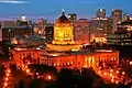 Winnipeg's "Legislative Building", where Manitoba politics happen