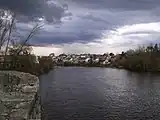 Limoges and the Vienne river.