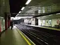 Circle, Metropolitan, Hammersmith & City line platforms looking anticlockwise