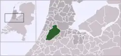 Location of Nieuw Vennep