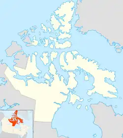 Iqaluit is located in Nunavut