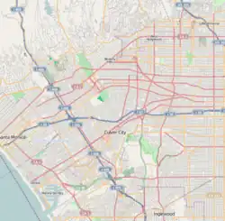 Major movie studios is located in Western Los Angeles