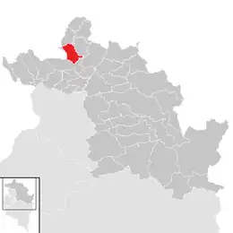 Location in the district