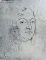 Sketch of Louis XIV