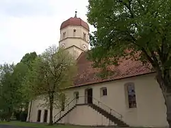 Saints Peter and Paul church in Mönchsroth