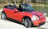 A MINI Cooper S Convertible