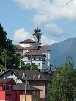 The church of San Carlo at Magadino