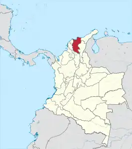 Magdalena Department in Colombia