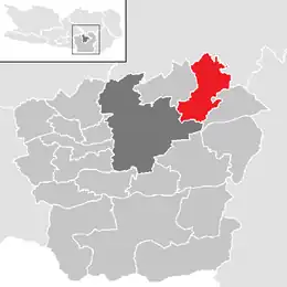 Location in the district