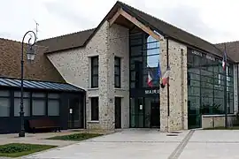 The town hall in Bondoufle