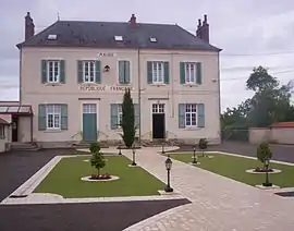 The town hall in Mornay-sur-Allier