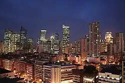 The Makati skyline