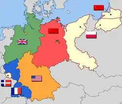 Occupation zones in Germany (1945)