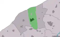 Location in former het Bildt municipality