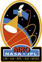 Mars Reconnaissance Orbiter insignia