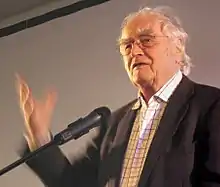 Walser at a book presentation in Aachen, Germany, in 2008