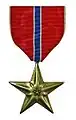 Bronze Star for acts of heroism, acts of merit, or meritorious service in a combat zone