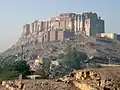 Mehrangarh Fort in Jodhpur (Rajasthan, India)