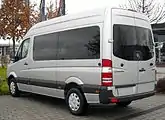 Mercedes Benz Sprinter before improvements