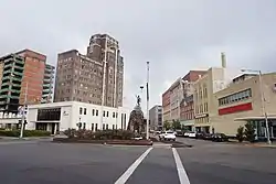 A view of 6th Street in Downtown Meridian