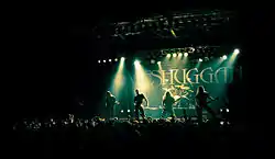 Meshuggah performing live