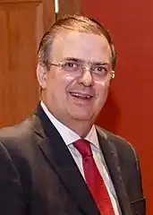 Former SecretaryMarcelo Luis Ebrard Casaubón from Mexico City