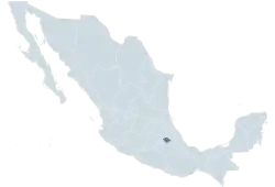 Location within Mexico