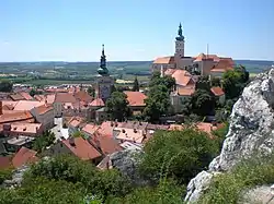 Old town centre and castle