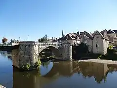 The old bridge of Montmorillon