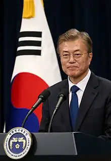 Moon Jae-in19th term(served: 2017–2022)