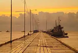 Pier in Bilwi, Puerto Cabezas