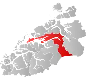 Molde within Møre og Romsdal