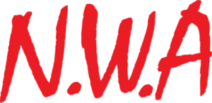 The logo of N.W.A