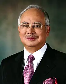 Prime MinisterNajib Razak(BN)from Pekan