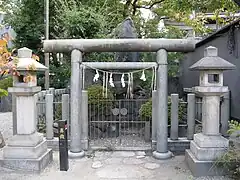 Torii of a subshrine