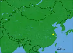 Location within China