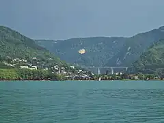 Nantua (lake, town and viaduc).