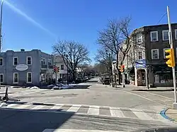 Intersection of Haverford Avenue and Narberth Avenue