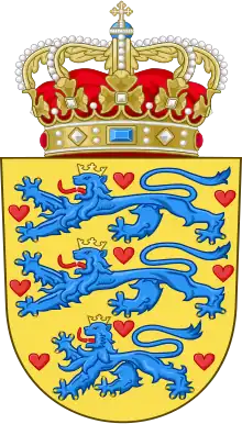 Coat of arms of Denmark