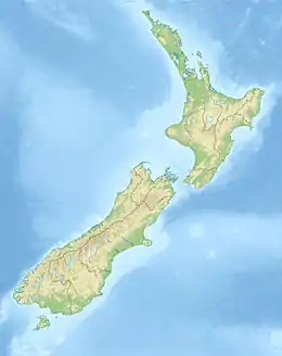 2016 Kaikoura earthquake is located in New Zealand