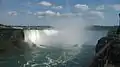 Niagara Falls is a popular tourist attraction not far from Toronto.