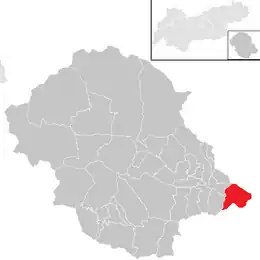 Location in the district