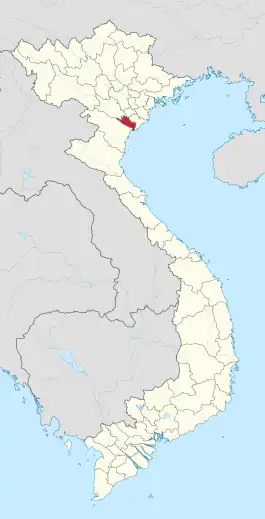 Ninh Bình province in Vietnam